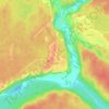 Mappa topografica Лемовжа, altitudine, rilievo