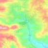 Mappa topografica Marite, altitudine, rilievo