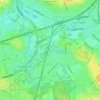 Mappa topografica Pyl Brook, altitudine, rilievo