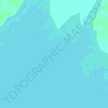 Mappa topografica Toshka Lakes, altitudine, rilievo