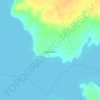 Mappa topografica Горный Ерик, altitudine, rilievo