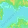Mappa topografica Дубок, altitudine, rilievo