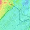 Mappa topografica Griffintown, altitudine, rilievo