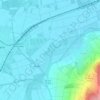 Mappa topografica Schwalm, altitudine, rilievo