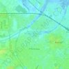 Mappa topografica Parco Venticinque aprile, altitudine, rilievo