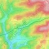 Mappa topografica Sundhellen, altitudine, rilievo