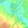 Mappa topografica Городковский, altitudine, rilievo