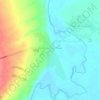 Mappa topografica Красное Поселение, altitudine, rilievo