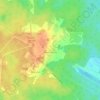 Mappa topografica Маланьинская, altitudine, rilievo