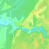 Mappa topografica Низино, altitudine, rilievo