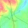 Mappa topografica Ribeiro das Enguias, altitudine, rilievo