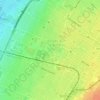Mappa topografica Parc Jarry, altitudine, rilievo