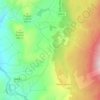 Mappa topografica Fosso di San Giuliano, altitudine, rilievo