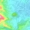 Mappa topografica Cerro de Moctezuma, altitudine, rilievo