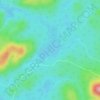Mappa topografica Lac Missip, altitudine, rilievo