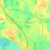 Mappa topografica Echo Lake, altitudine, rilievo