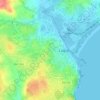 Mappa topografica Praceta Ilha da Madeira, altitudine, rilievo