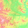 Mappa topografica Иенгра, altitudine, rilievo