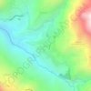Mappa topografica Sorata, altitudine, rilievo