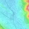 Mappa topografica Parque Canoas, altitudine, rilievo