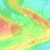 Mappa topografica Favauge, altitudine, rilievo