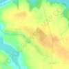 Mappa topografica Мужиново, altitudine, rilievo