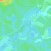 Mappa topografica Möllensee, altitudine, rilievo
