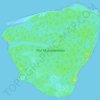 Mappa topografica Ilha Mucunandiba, altitudine, rilievo