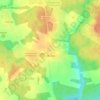 Mappa topografica Кобылино, altitudine, rilievo