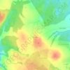 Mappa topografica Лысцево, altitudine, rilievo