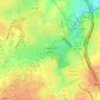 Mappa topografica Lakeline Park, altitudine, rilievo