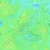 Mappa topografica Ostsee, altitudine, rilievo