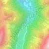 Mappa topografica Diga di Frera, altitudine, rilievo