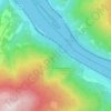 Mappa topografica Burg Sooneck, altitudine, rilievo