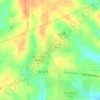 Mappa topografica Campbells Creek, altitudine, rilievo