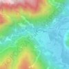 Mappa topografica Rio Bianco, altitudine, rilievo