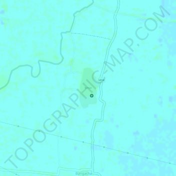 Mappa topografica Telmar, altitudine, rilievo