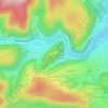Mappa topografica Klosterruine Limburg, altitudine, rilievo