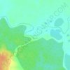Mappa topografica Массава, altitudine, rilievo
