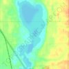 Mappa topografica Little Rock Lake, altitudine, rilievo