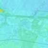 Mappa topografica Stadtwaldsee, altitudine, rilievo