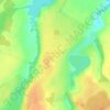 Mappa topografica Мартанская, altitudine, rilievo