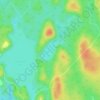 Mappa topografica Argyle Long Lake, altitudine, rilievo