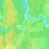 Mappa topografica Загуляево, altitudine, rilievo