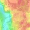 Mappa topografica Андреевское, altitudine, rilievo