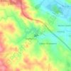 Mappa topografica Barragem da Caroucha, altitudine, rilievo