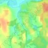 Mappa topografica Бабаево, altitudine, rilievo