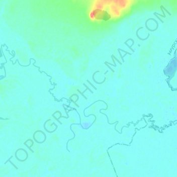 Mappa topografica Чирки, altitudine, rilievo