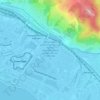 Mappa topografica Природный орнитологический парк в Имеретинской низменности. Кластер 4, altitudine, rilievo