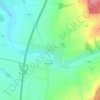 Mappa topografica Mahlum, altitudine, rilievo